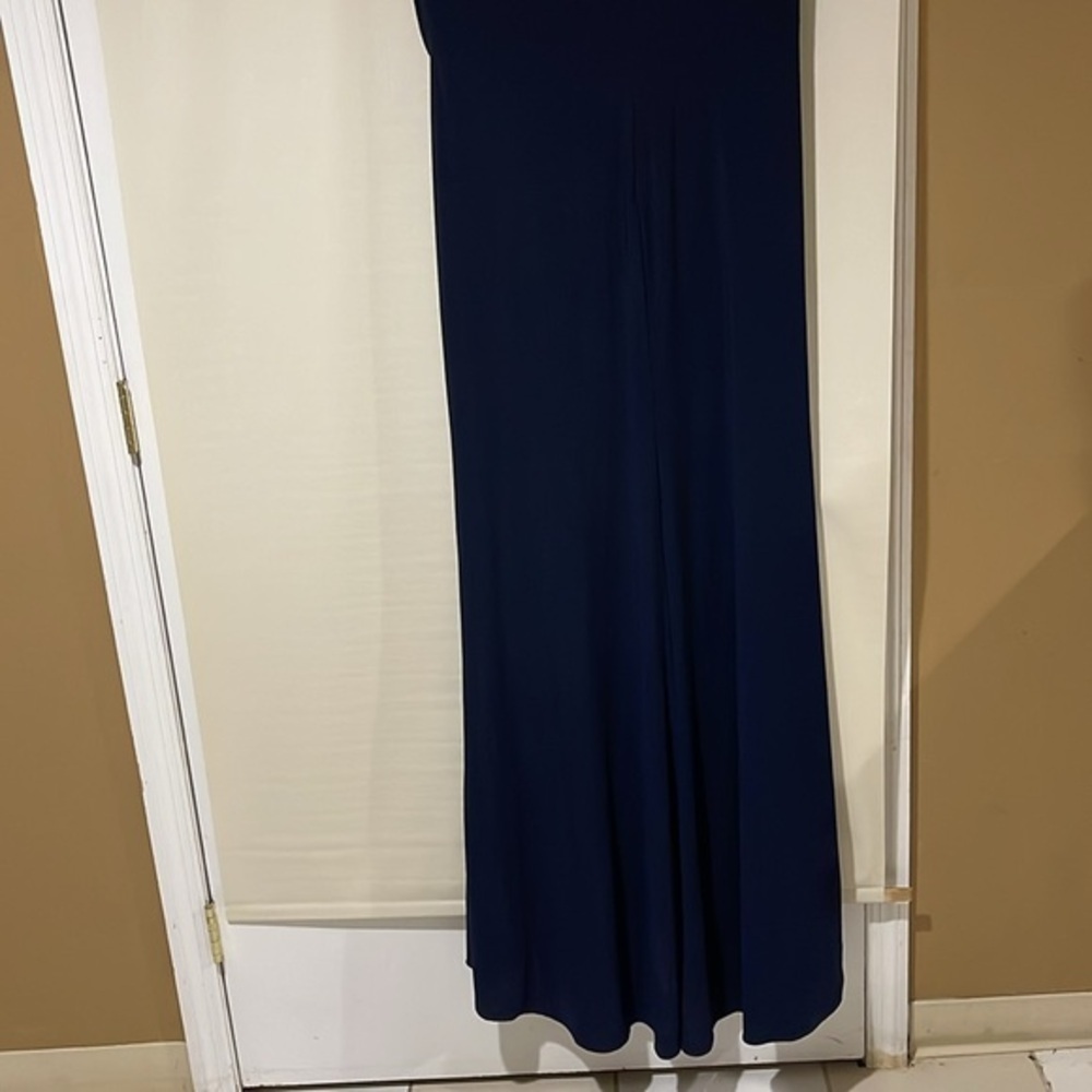 Mac Duggal Women's Ruffled One Shoulder Gown Size 14 - Picture 14 of 15